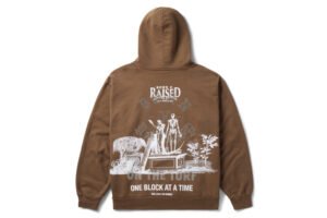 BEER HOODIE_ WALNUT