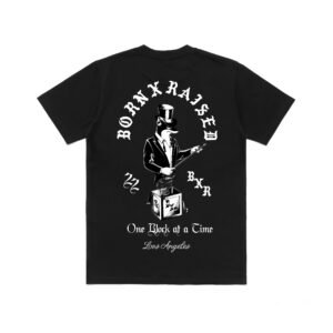 SNOOTY BOX TEE: BLACK