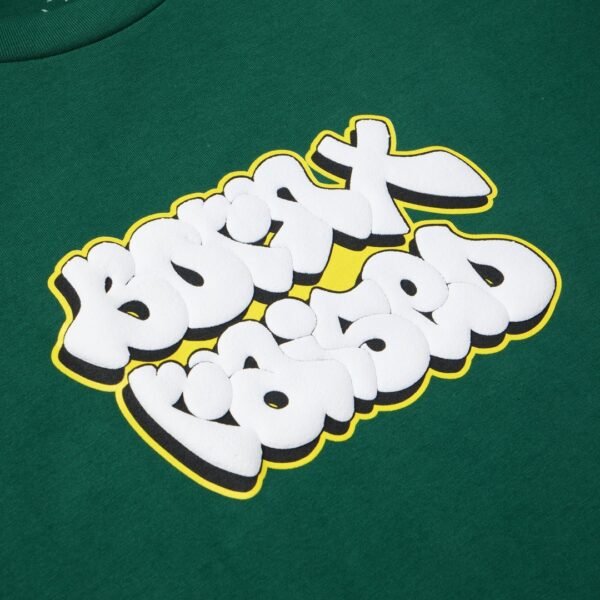 THROWIE TEE: EMERALD GREEN