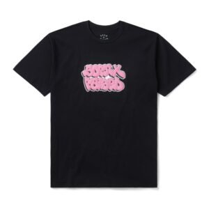 THROWIE TEE: BLACK