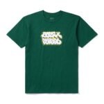 THROWIE TEE: EMERALD GREEN