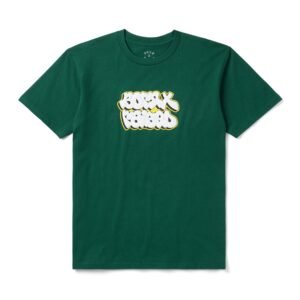 THROWIE TEE: EMERALD GREEN